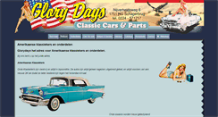 Desktop Screenshot of glorydays.nl