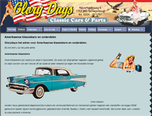 Tablet Screenshot of glorydays.nl